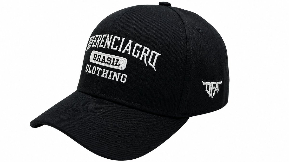 Boné DFA Black Baseball